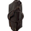 Bag Weekend pelle bucciata marrone scuro