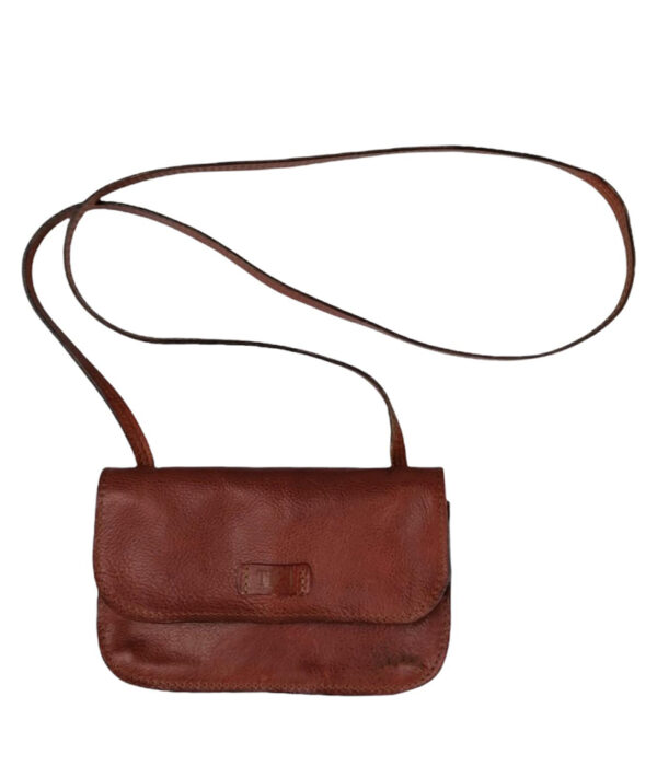 Mini carmen leather postina